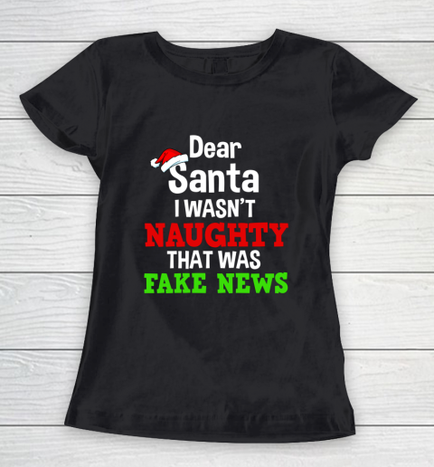 Funny Trump Christmas Santa Women's T-Shirt