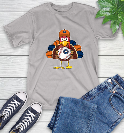 Houston Astros Turkey thanksgiving T-Shirt 12