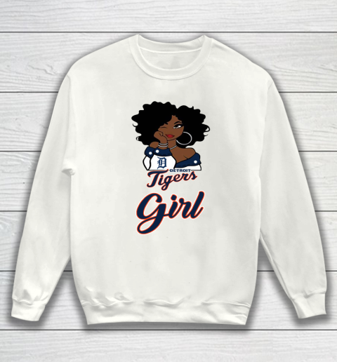 Detroit Tigerss Girl MLB Sweatshirt 2