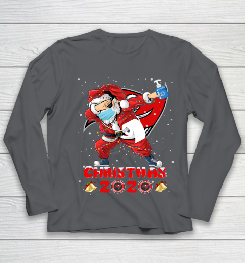 Tampa Bay Buccaneers Funny Santa Claus Dabbing Christmas 2020 NFL Youth Long Sleeve 6