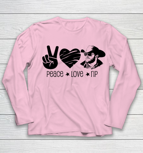 Rip Wheeler Shirt Peace Love Rip Youth Long Sleeve 6