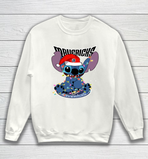 Dallas Mavericks NBA noel stitch Basketball Christmas Sweatshirt