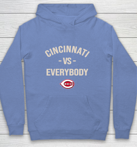 Cincinnati Reds Vs Everybody Youth Hoodie 8