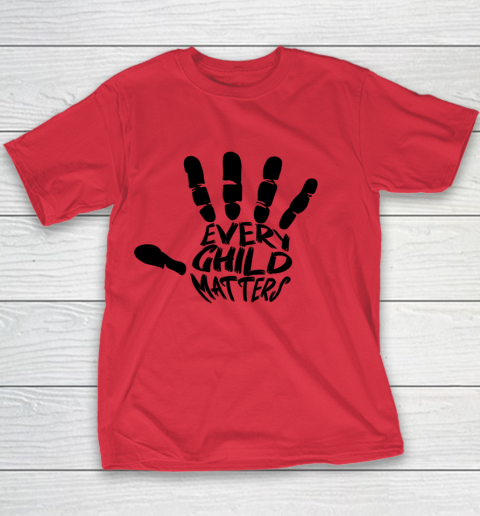 Every Child Matters Indigenous Education Orange Day Youth T-Shirt 6