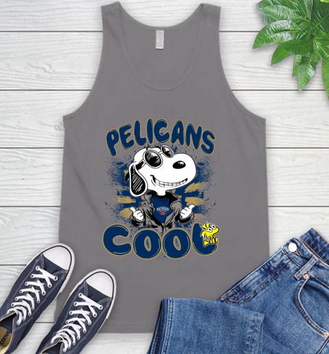 NBA Basketball New Orleans Pelicans Cool Snoopy Shirt Tank Top 6