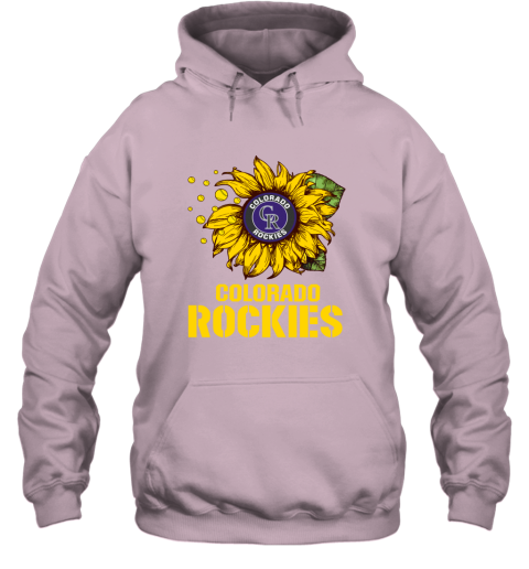 Colorado Rockiers Sunflower MLB Baseball Hoodie