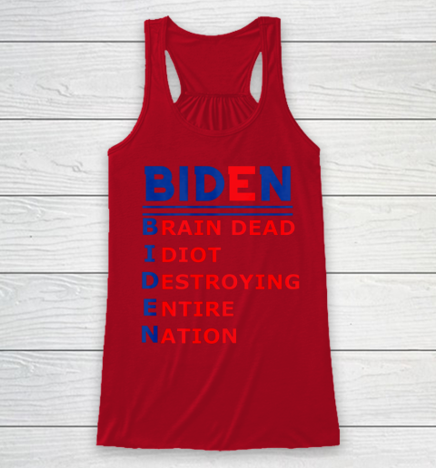 Republicans voter Anti Joe Biden Racerback Tank 4