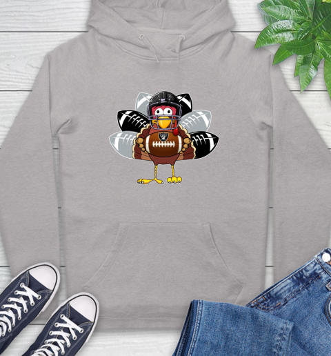 Oakland Raiders Turkey Thanksgiving Day Hoodie 12