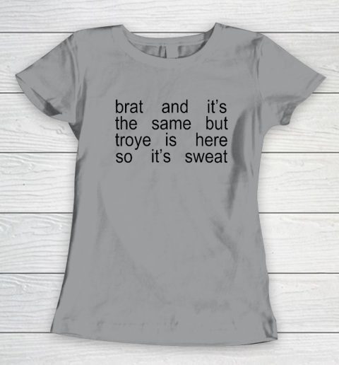 Sweat Tour  Sweat Brat Green Women's T-Shirt 3