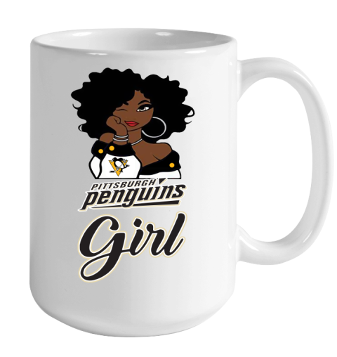 Pittsburgh Penguins Girl NHL Color Changing Mug 15oz 2