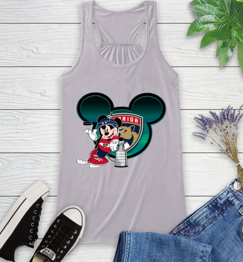 NHL Florida Panthers Stanley Cup Mickey Mouse Disney Hockey T Shirt Racerback Tank 5