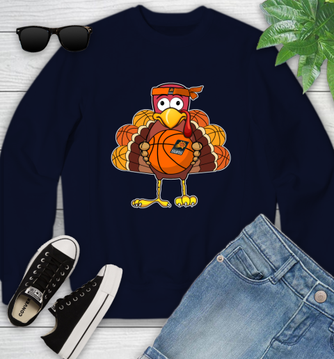 Phoenix Suns Turkey thanksgiving day Youth Sweatshirt 3