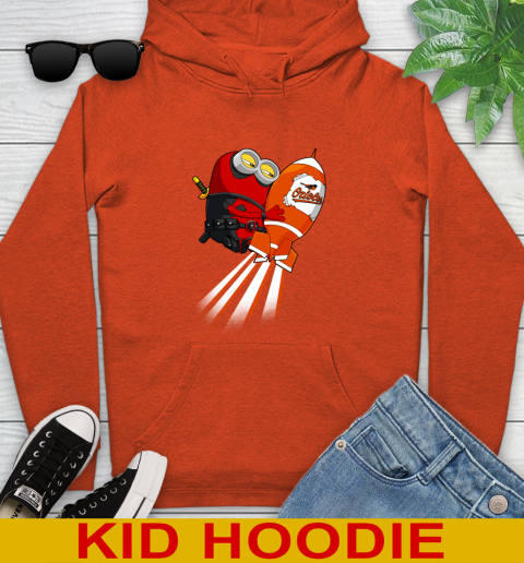 MLB Baseball Baltimore Orioles Deadpool Minion Marvel Shirt Youth Hoodie 5 MLB Baseball Baltimore Orioles Deadpool Minion Marvel Shirt Youth Hoodie - Image 5
