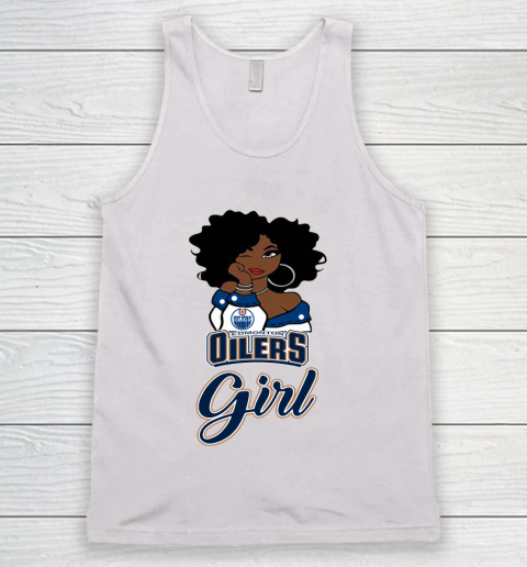 Edmonton Oilers Girl NHL Tank Top 2