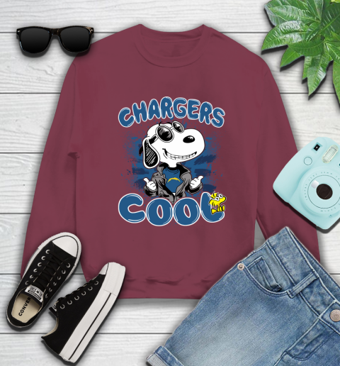 NFL Football Los Angeles Chargers Cool Snoopy Shirt Sweatshirt 5
