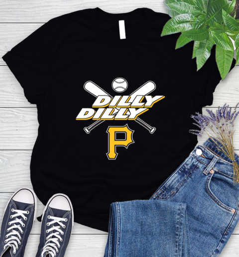 MLB Pittsburgh Pirates Dilly Dilly Baseball Sports Women's T-Shirt 2