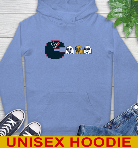 Houston Texans NFL Football Pac Man Champion Hoodie 11