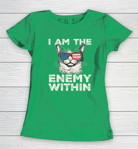 I Am The Enemy Within Tee  Kamala Harris 2024 Merch Women's T-Shirt 4