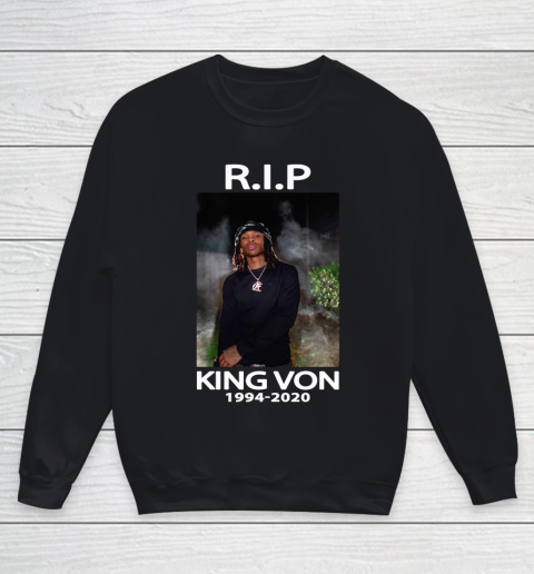 King Von RIP Youth Sweatshirt