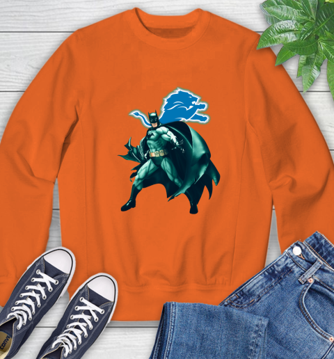NFL Batman Football Sports Detroit Lions Sweatshirt 4