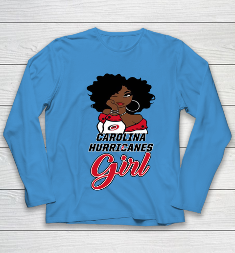 Carolina Hurricanes Girl NHL Youth Long Sleeve 7