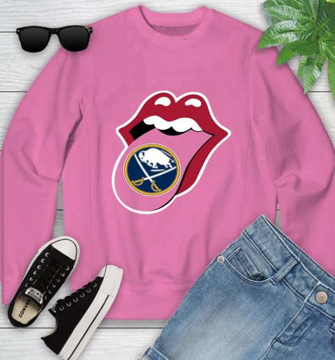 Buffalo Sabres NHL Hockey Lips I Root For My Team Adoring Fan 121