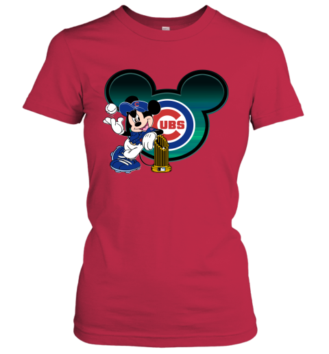 MLB Baseball Chicago Cubs Magic Mickey Disney Shirt T Shirt