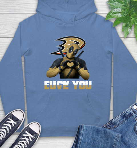 NHL Deadpool Love You Fuck You Hockey Sports Hoodie 11