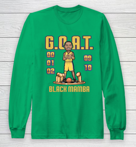 Kobe Bryant Goat Long Sleeve T-Shirt 7