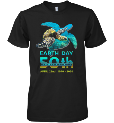 Earth Day 50Th Anniversary April 22Nd 1970 2020 Signatures Premium Men's T-Shirt