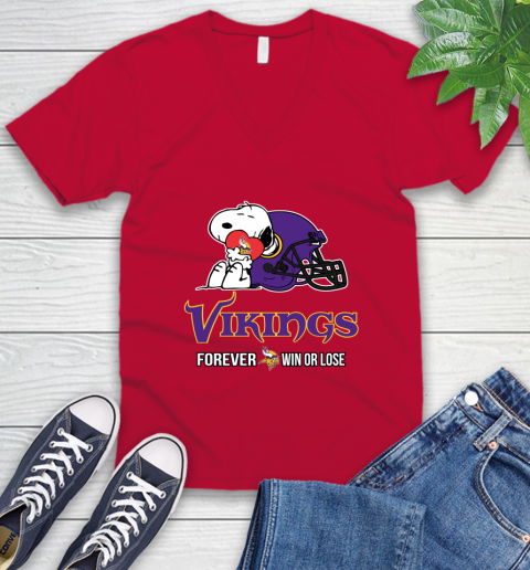 NFL The Peanuts Movie Snoopy Forever Win Or Lose Football Minnesota Vikings 55