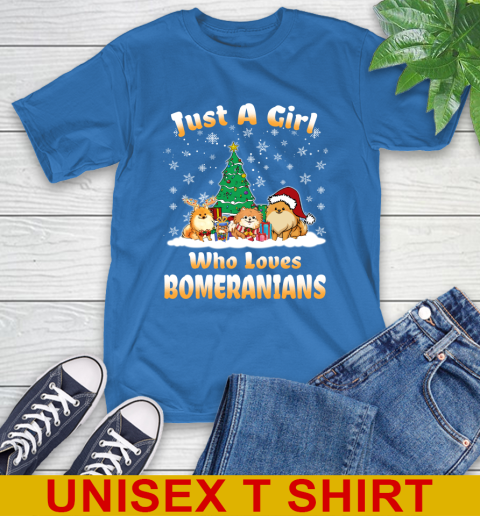 Christmas Just a girl who love pomeranians dog pet lover 11