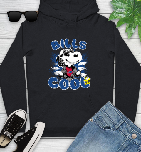 NFL Football Buffalo Bills Cool Snoopy Shirt Youth Hoodie