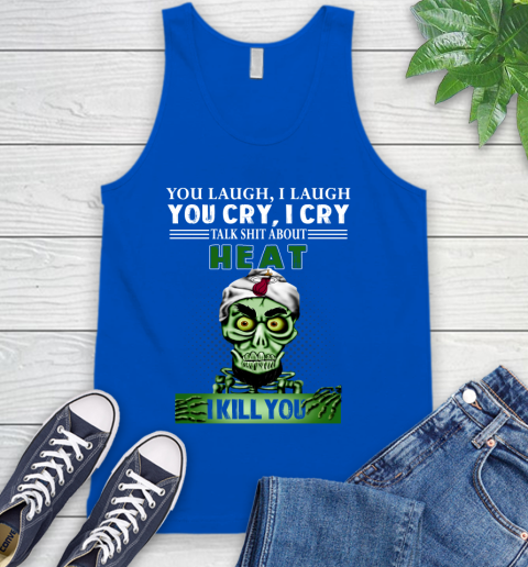 NBA Talk Shit About Miami Heat I Kill You Achmed The Dead Terrorist Jeffrey Dunham Basketball Tank Top 4