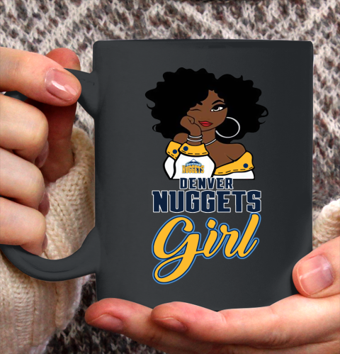 Denver Nuggets Girl NBA Ceramic Mug 11oz