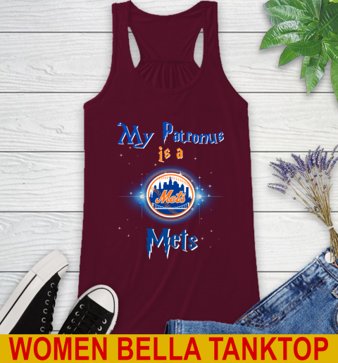 MLB Baseball Harry Potter My Patronus Is A New York Mets Racerback Tank 2