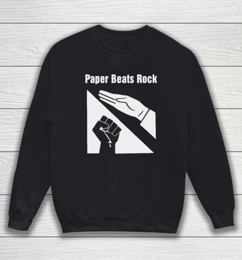 Paper Beats Rock Sweatshirt