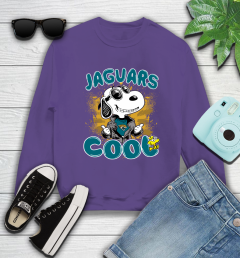 NFL Football Jacksonville Jaguars Cool Snoopy Shirt Sweatshirt 4