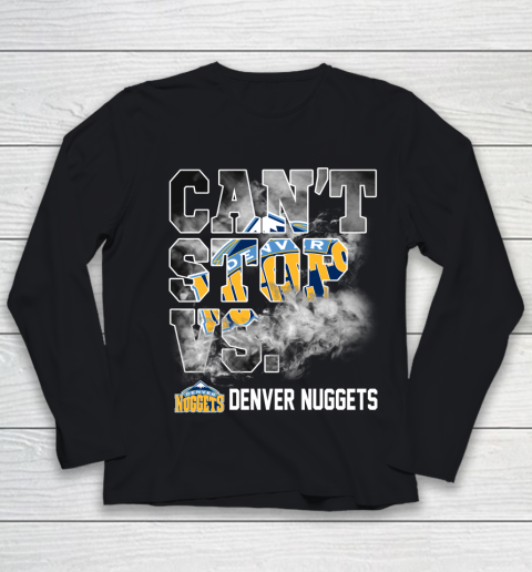 NBA Denver Nuggets Basketball Can't Stop Vs Youth Long Sleeve