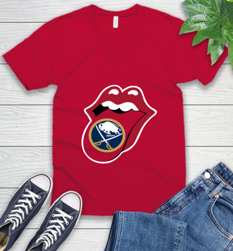 Buffalo Sabres NHL Hockey Lips I Root For My Team Adoring Fan 55
