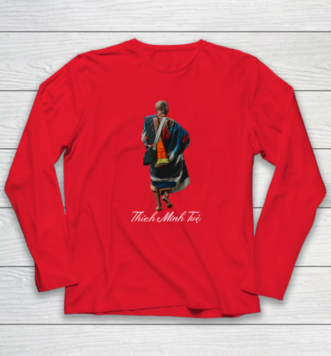 Su Thay Thich Minh Tue Monks Buddhism Long Sleeve T-Shirt 6
