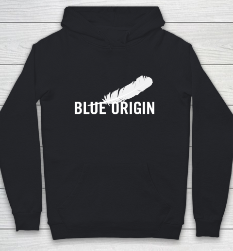 Blue Origin  All White Youth Hoodie