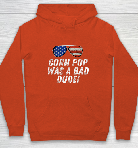 Joe Biden Corn Pop Was A Bad Dude Youth Hoodie 3