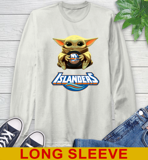 NHL Hockey New York Islanders Star Wars Baby Yoda Shirt 69