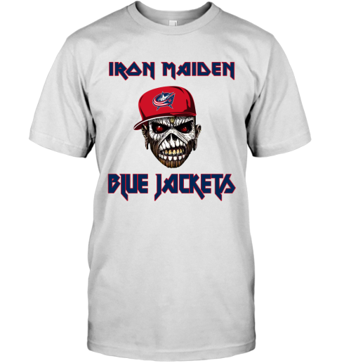 NHL Columbus Blue Jackets Iron Maiden Rock Band Music Hockey Sports