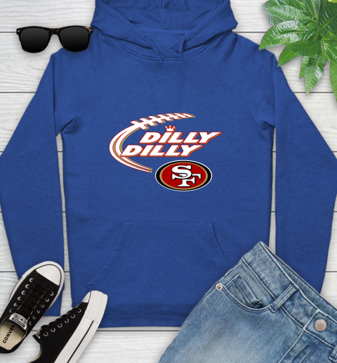 NFL San Francisco 49ers Dilly Dilly Football Sports Youth Hoodie 9