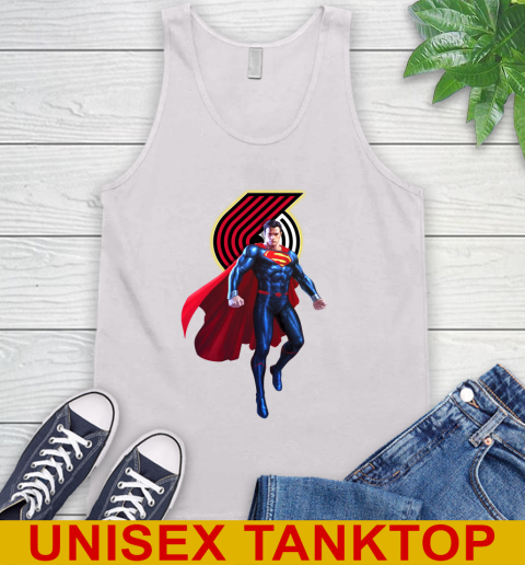 NBA Awesome Superman Basketball Sports Portland Trail Blazers 70
