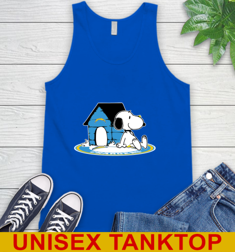 NFL Football Los Angeles Chargers Snoopy The Peanuts Movie Shirt Tank Top 5