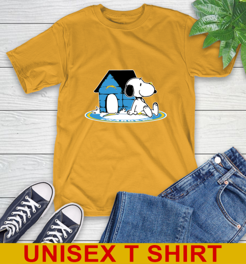 NFL Football Los Angeles Chargers Snoopy The Peanuts Movie Shirt T-Shirt 3