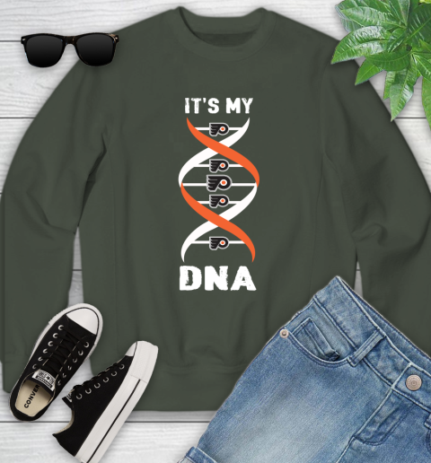 Philadelphia Flyers NHL Hockey It's My DNA Sports Youth Sweatshirt 9